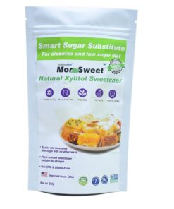 MorSweet Xylitol Natural Sugarfree Sweetener 250gm Bag