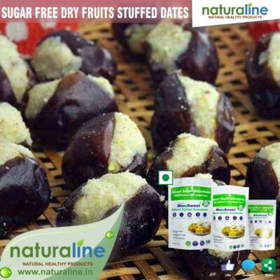 Sugar Free Dry Fruits Stuffed Dates