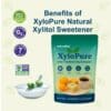 Naturaline XyloPure Xylitol – Natural Sugar Substitute 200g | Diabetic friendly sugar | Keto Diet Natural sweetener | Low Glycemic Index | Xylitol Sweetener | Weight loss | Smart Sugar Substitute for diabetic control | Table top Sweetener for Diabetes | Diabetic Sugar | 100% Pure, - Image 3